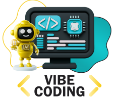 Vibe Coding & AI-инжиниринг - КИБЕРшкола программирования для детей, компьютерные курсы для школьников, начинающих и подростков - KIBERone г. Мурино