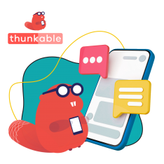 Разработка мобильных приложений в Thunkable. Начало - КИБЕРшкола программирования для детей, компьютерные курсы для школьников, начинающих и подростков - KIBERone г. Мурино