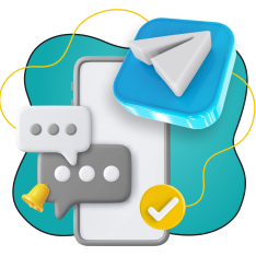 Создание Mini App для Telegram - КИБЕРшкола программирования для детей, компьютерные курсы для школьников, начинающих и подростков - KIBERone г. Мурино