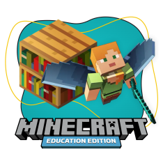 Minecraft Education - КИБЕРшкола программирования для детей, компьютерные курсы для школьников, начинающих и подростков - KIBERone г. Мурино