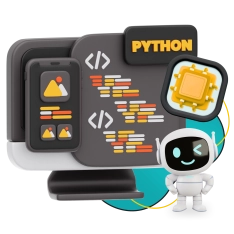 Мой первый сайт с мозгами: Python + AI - КИБЕРшкола программирования для детей, компьютерные курсы для школьников, начинающих и подростков - KIBERone г. Мурино