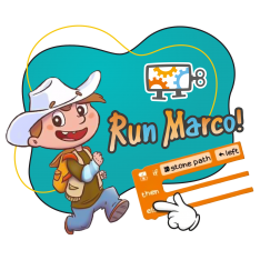 Run Marco - КИБЕРшкола программирования для детей, компьютерные курсы для школьников, начинающих и подростков - KIBERone г. Мурино