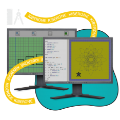 Исполнители чертежник и черепашка - КИБЕРшкола программирования для детей, компьютерные курсы для школьников, начинающих и подростков - KIBERone г. Мурино