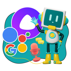 Голосовой помощник Алиса - КИБЕРшкола программирования для детей, компьютерные курсы для школьников, начинающих и подростков - KIBERone г. Мурино