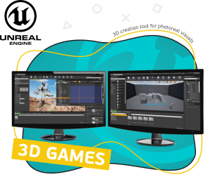 Unreal Engine 4. Игровой движок - Школа программирования для детей, компьютерные курсы для школьников, начинающих и подростков - KIBERone г. Мурино