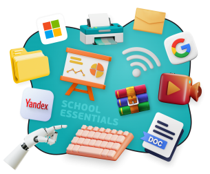 Цифровая база для школьника - КИБЕРшкола программирования для детей, компьютерные курсы для школьников, начинающих и подростков - KIBERone г. Мурино