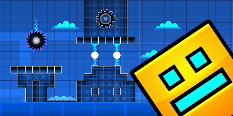 Свой Geometry Dash: создаём игру из детства родителей - КИБЕРшкола программирования для детей, компьютерные курсы для школьников, начинающих и подростков - KIBERone г. Мурино